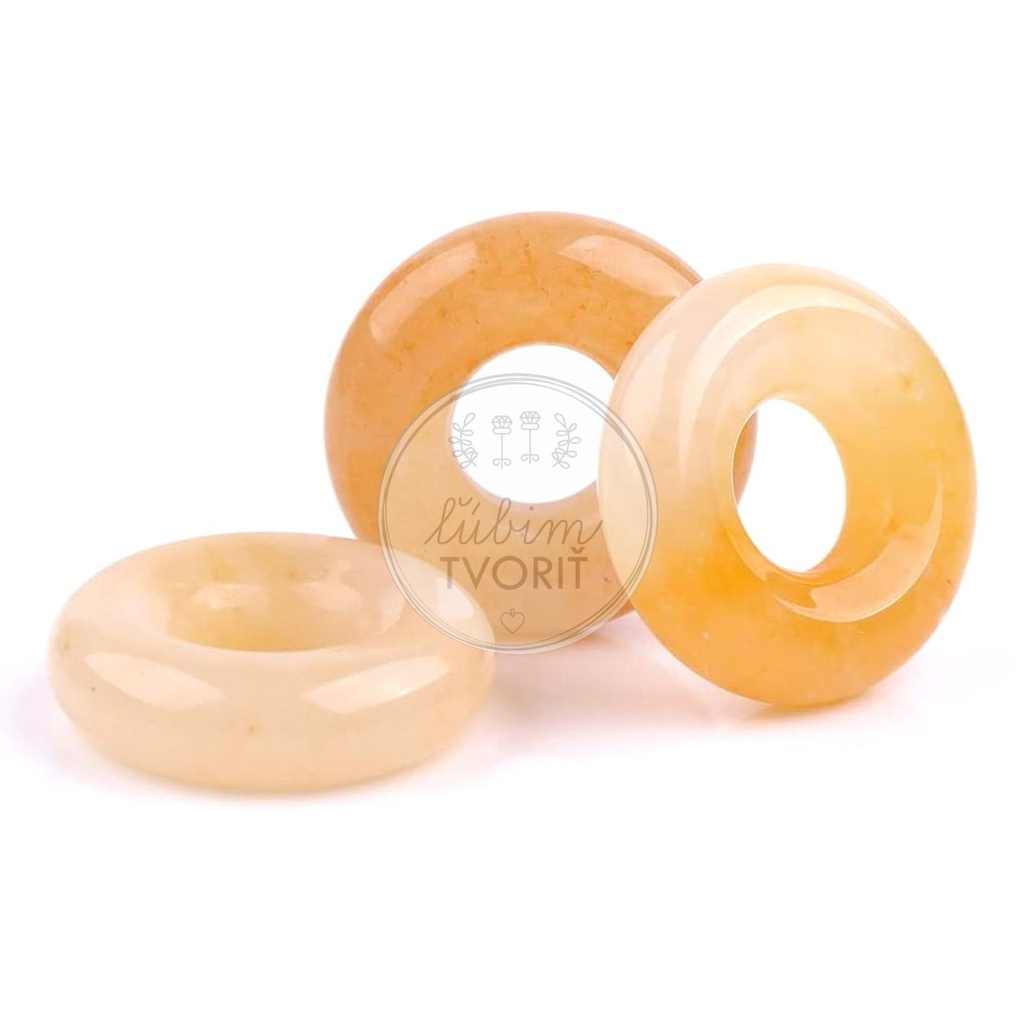 Donut TOPAZ, 16 x 5 mm - 1 ks