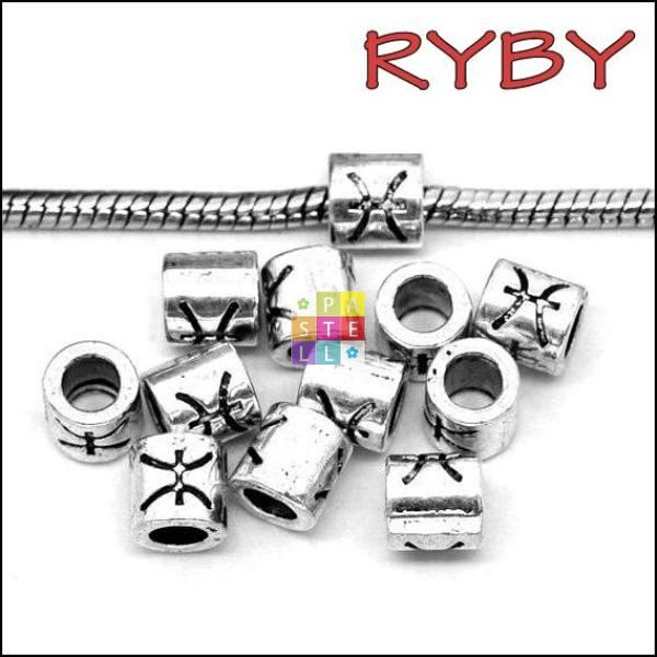Ryby, 7.5 x 7.5 mm - 1 ks