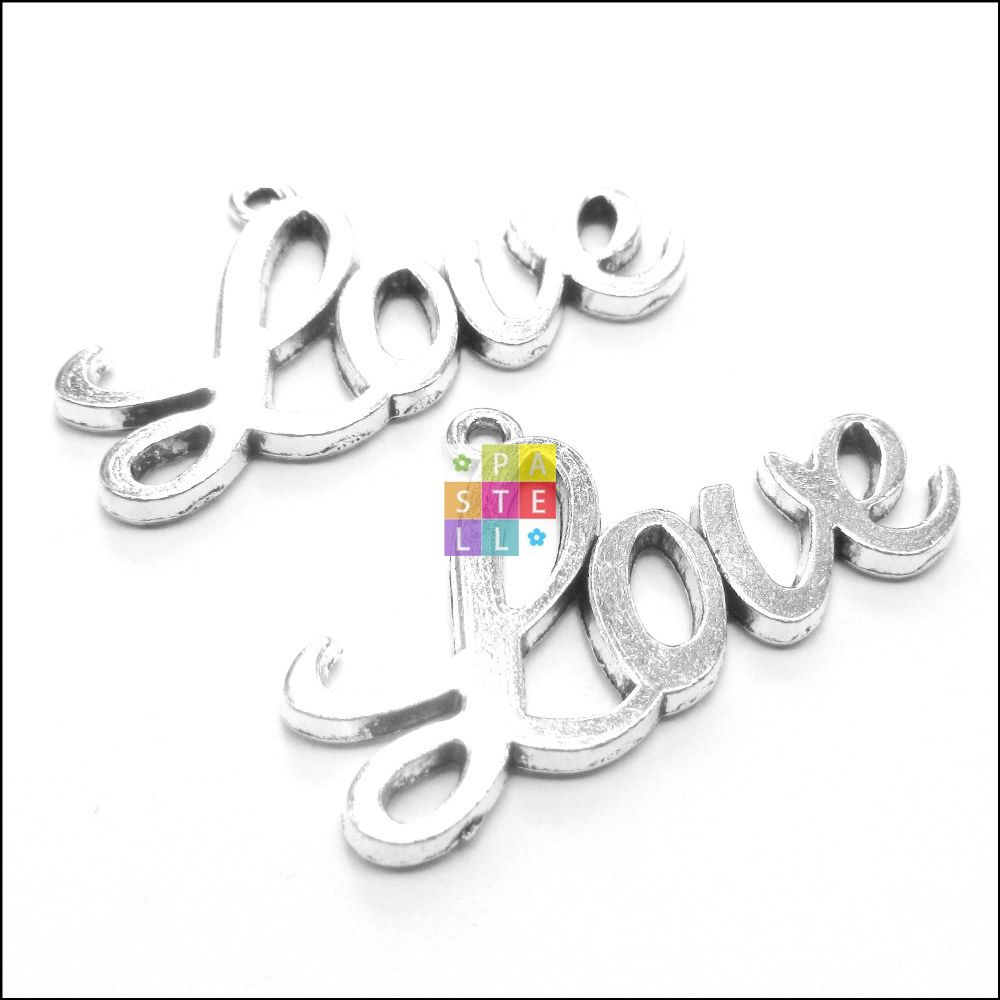 Love, 38 x 21 mm - 1 ks