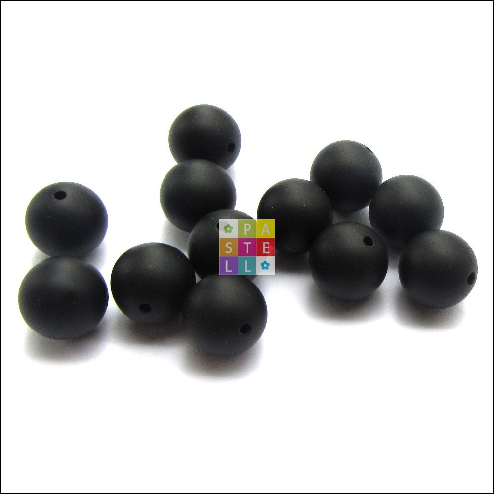 Black Onyx matný, 10 mm - 1 ks
