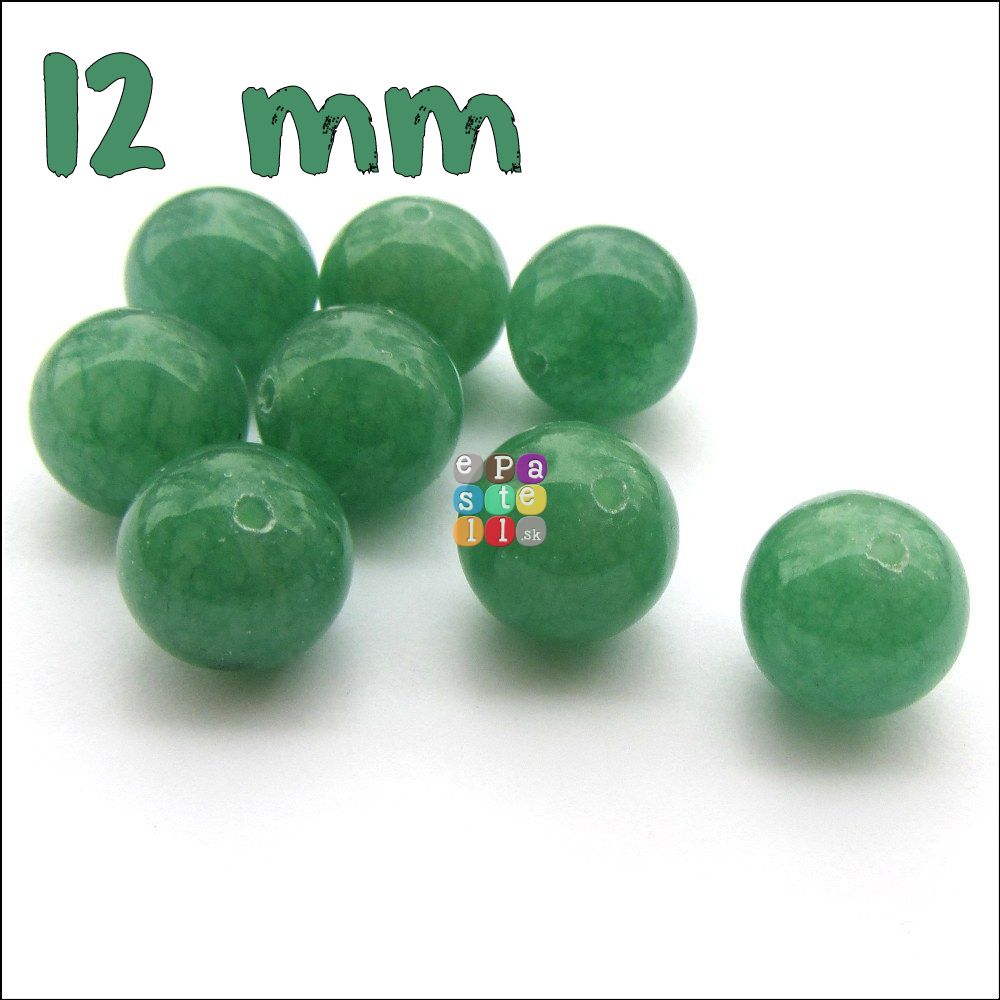 Zelený Aventurín, 12 mm - 1 ks