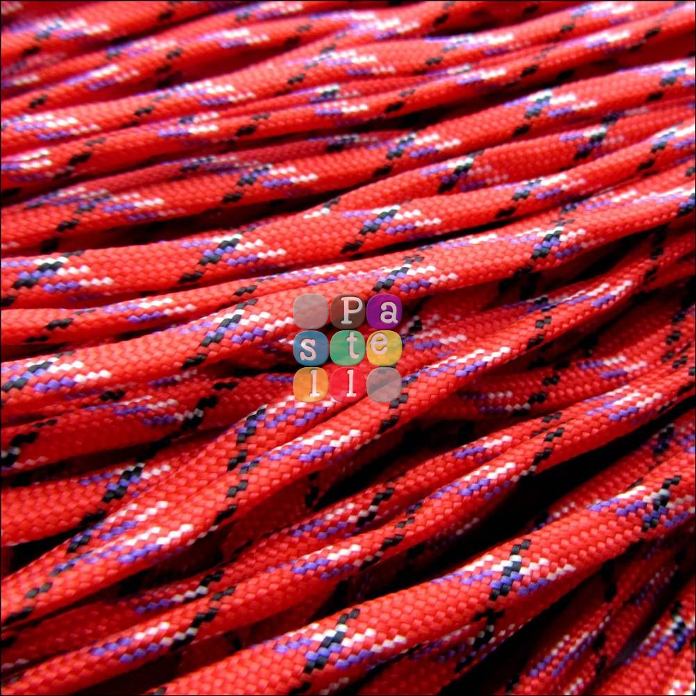 Horolezecké lano s paracord-om, 4 mm - 1 meter
