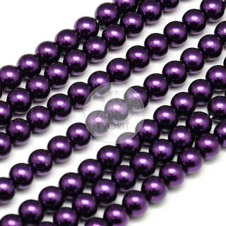 Sklenené perličky, 6 mm - 10 g (cca 35 ks)