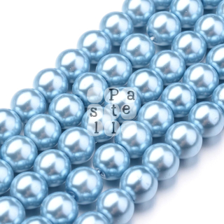 Sklenené perličky, 8 mm - 10 ks