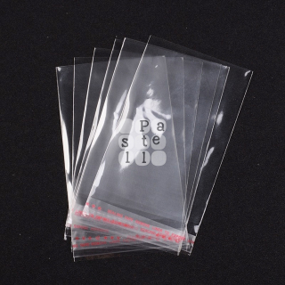 Priehľadné samolepiace vrecká, 8 x 12 cm - 20 ks