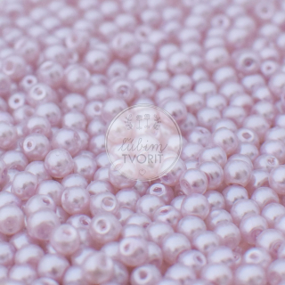 Sklenené perly, 4 mm - 20 g (cca 200ks)